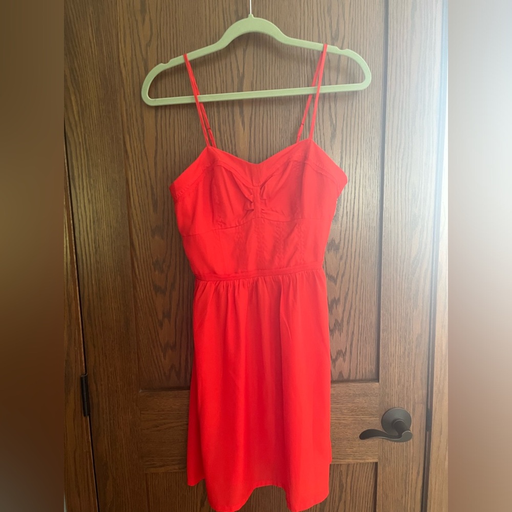 Lightweight Red Dress with Pockets ❤️